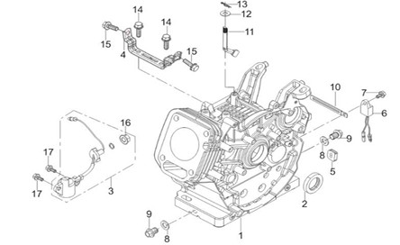 MITM  1-0261 engine repair parts